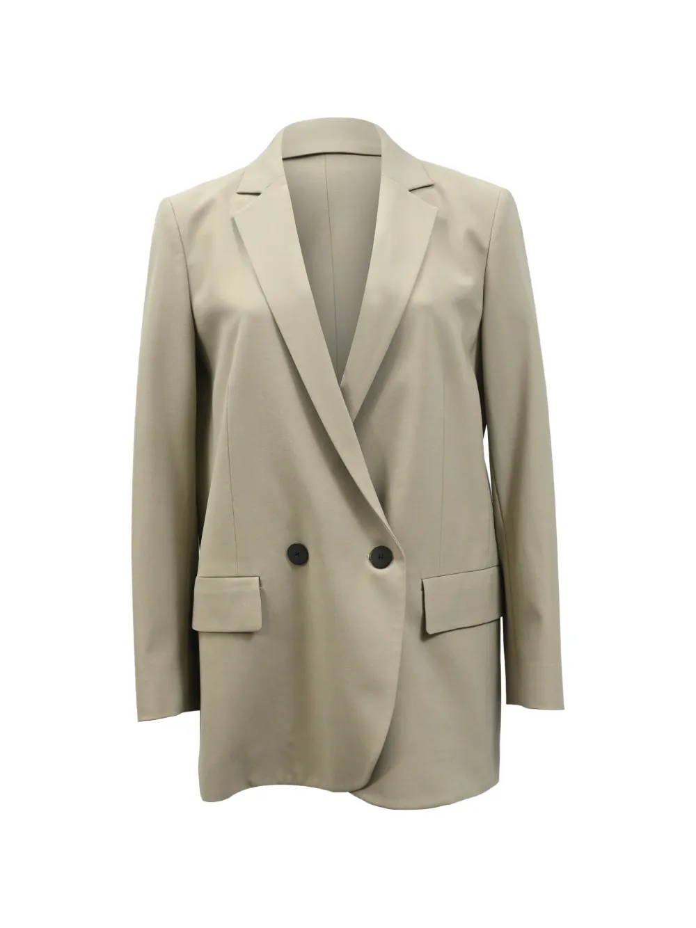 Theory double-breasted blazer - Verde