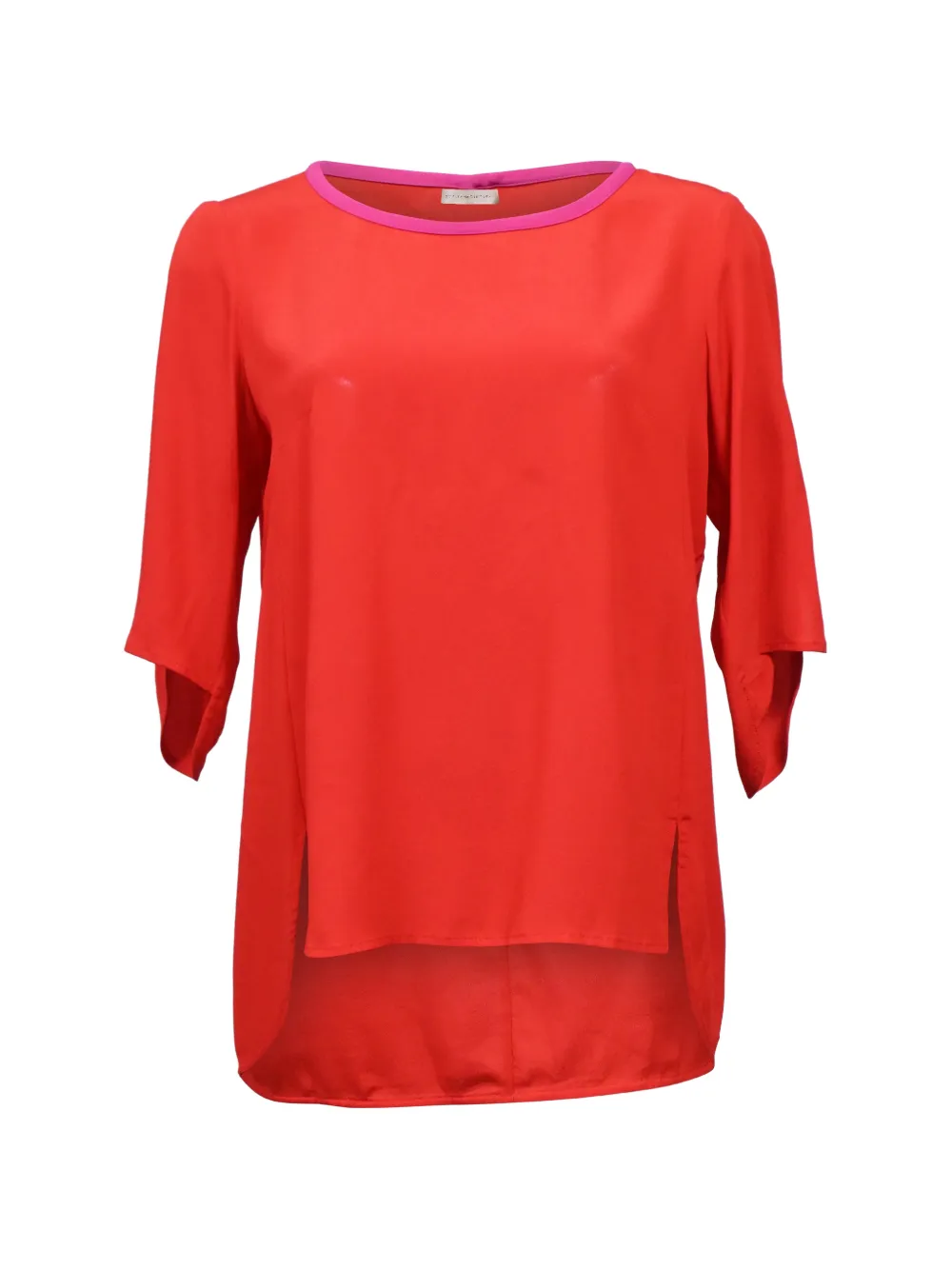 Stella McCartney Pre-Owned side-slit blouse - Rosso