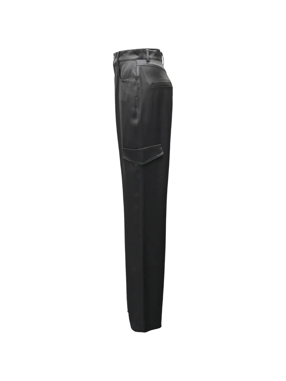  Nanushka Straight Cargo Trousers - Black 