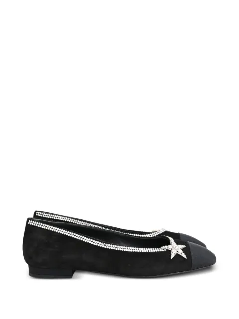 CHANEL Pre-Owned star-motif ballet flats