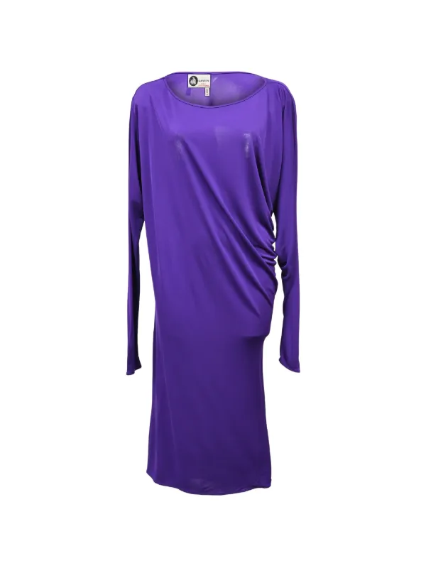 lanvin purple dress Maxi dress