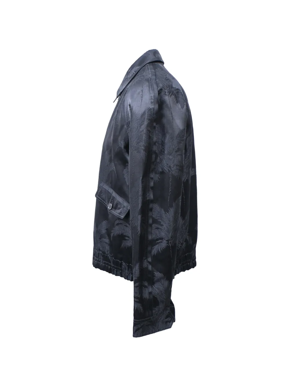 Saint Laurent Pre-Owned パームツリー ボンバージャケット | ブラック
