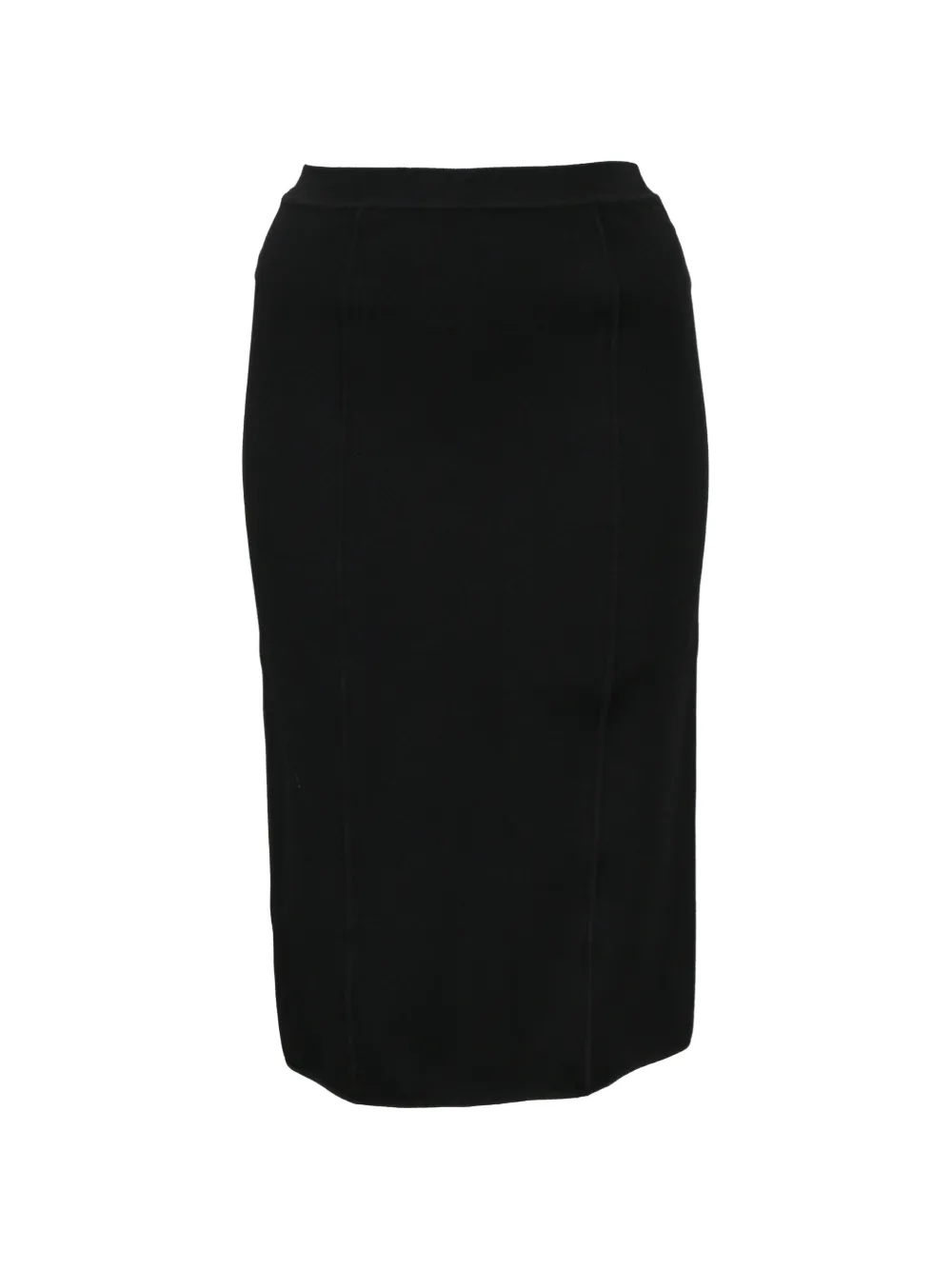 Giorgio Armani Pre-Owned high-waisted pencil skirt - Nero