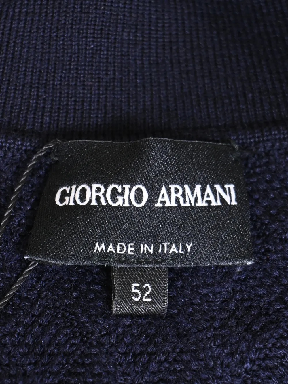 Notched-Collar Knitted Sweater