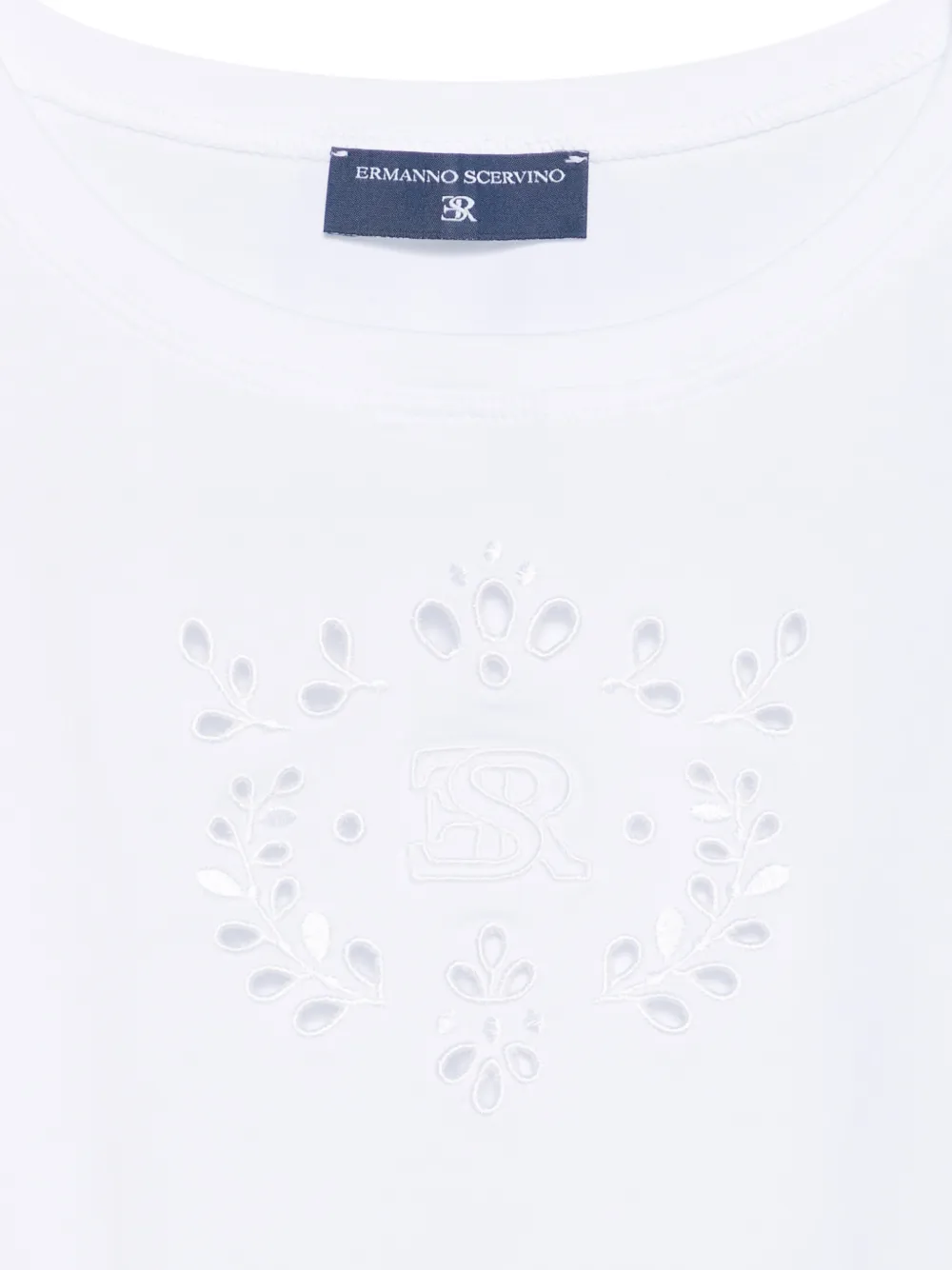  Ermanno Scervino Junior Cut-out T-shirt - White 