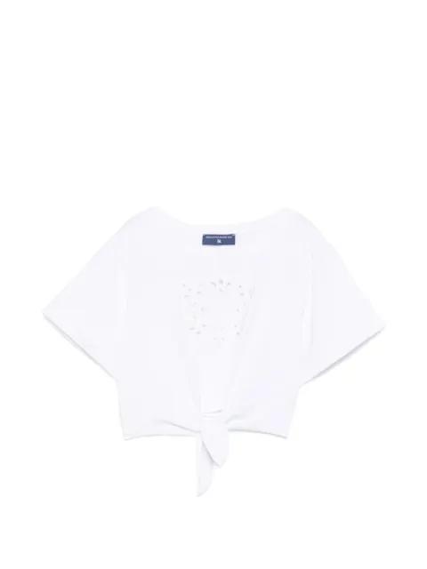 Ermanno Scervino Junior cut-out T-shirt
