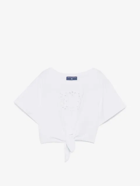 Ermanno Scervino Junior cut-out T-shirt
