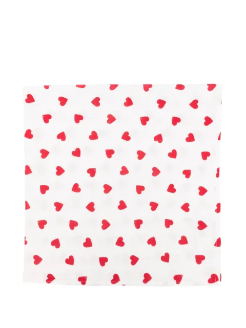 Petit Bateau tæppe med hjertetryk