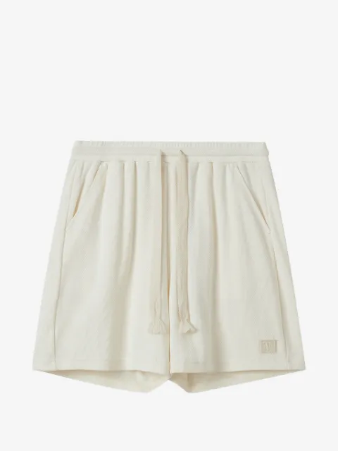 FIVE CM drawstring-detail cotton shorts