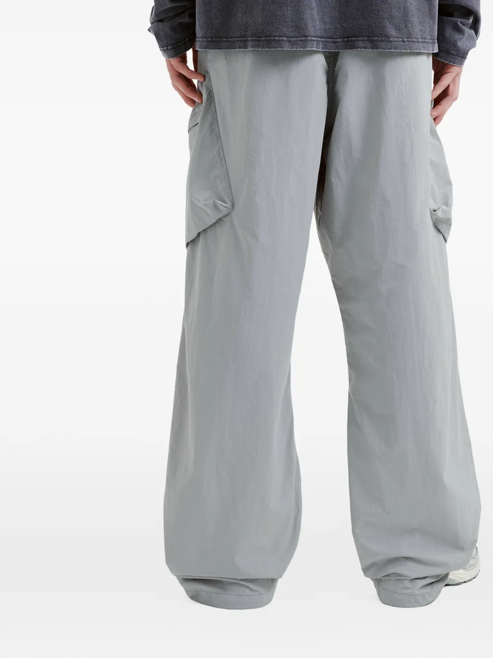 izzue Broek met cargo zak Grijs