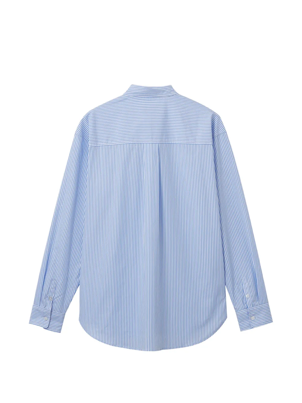 Striped Pocket-Detail Cotton Shirt