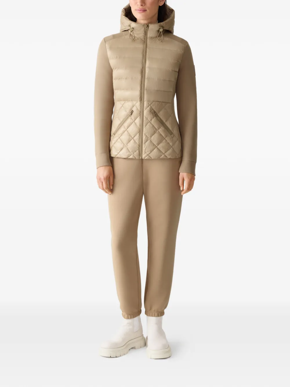 Agatha Quilted Hooded Jacket
