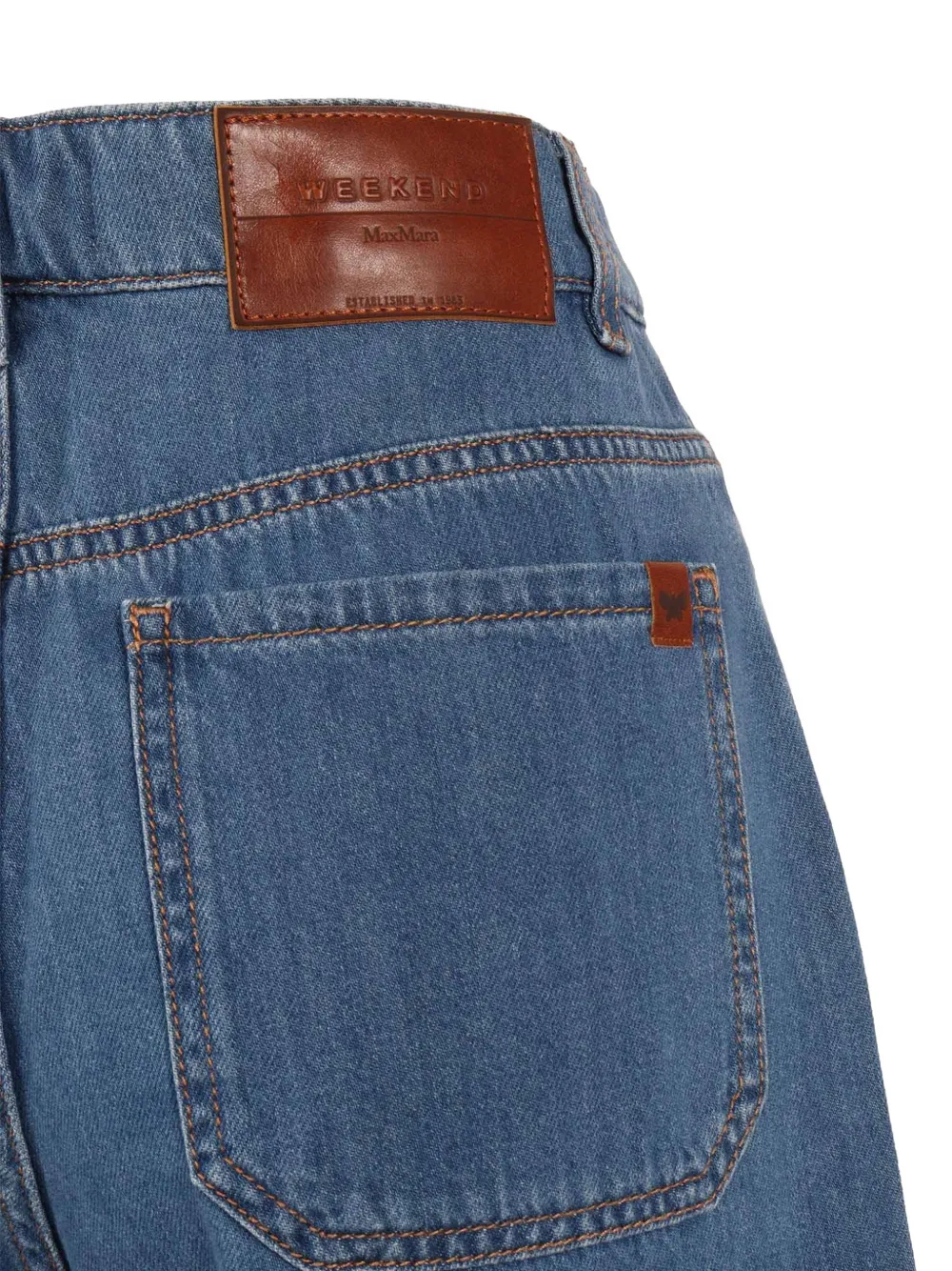 Weekend Max Mara Jeans met knoopsluiting Blauw