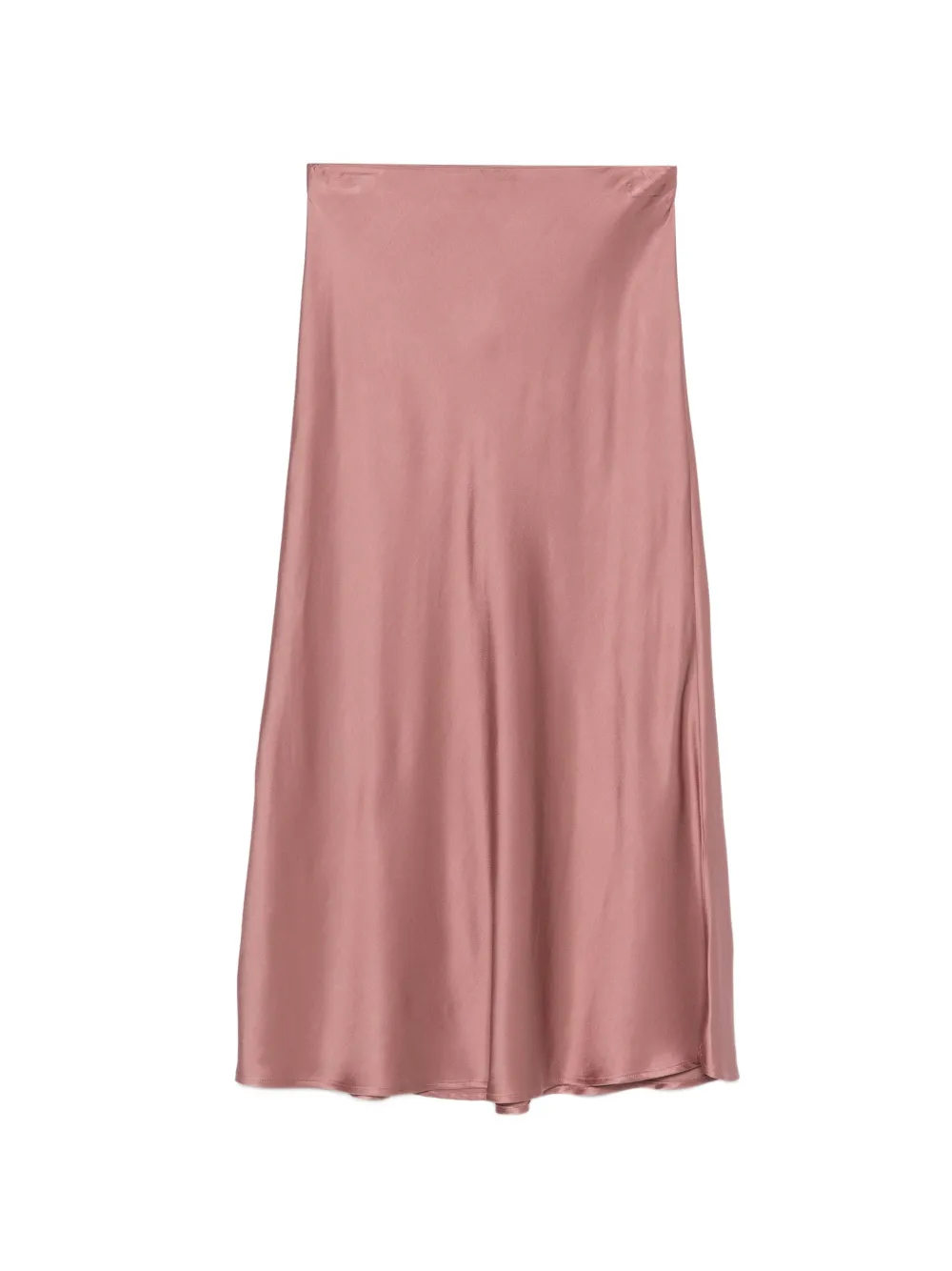 Ottod'ame Elasticated-waistband Midi Skirt In Pink