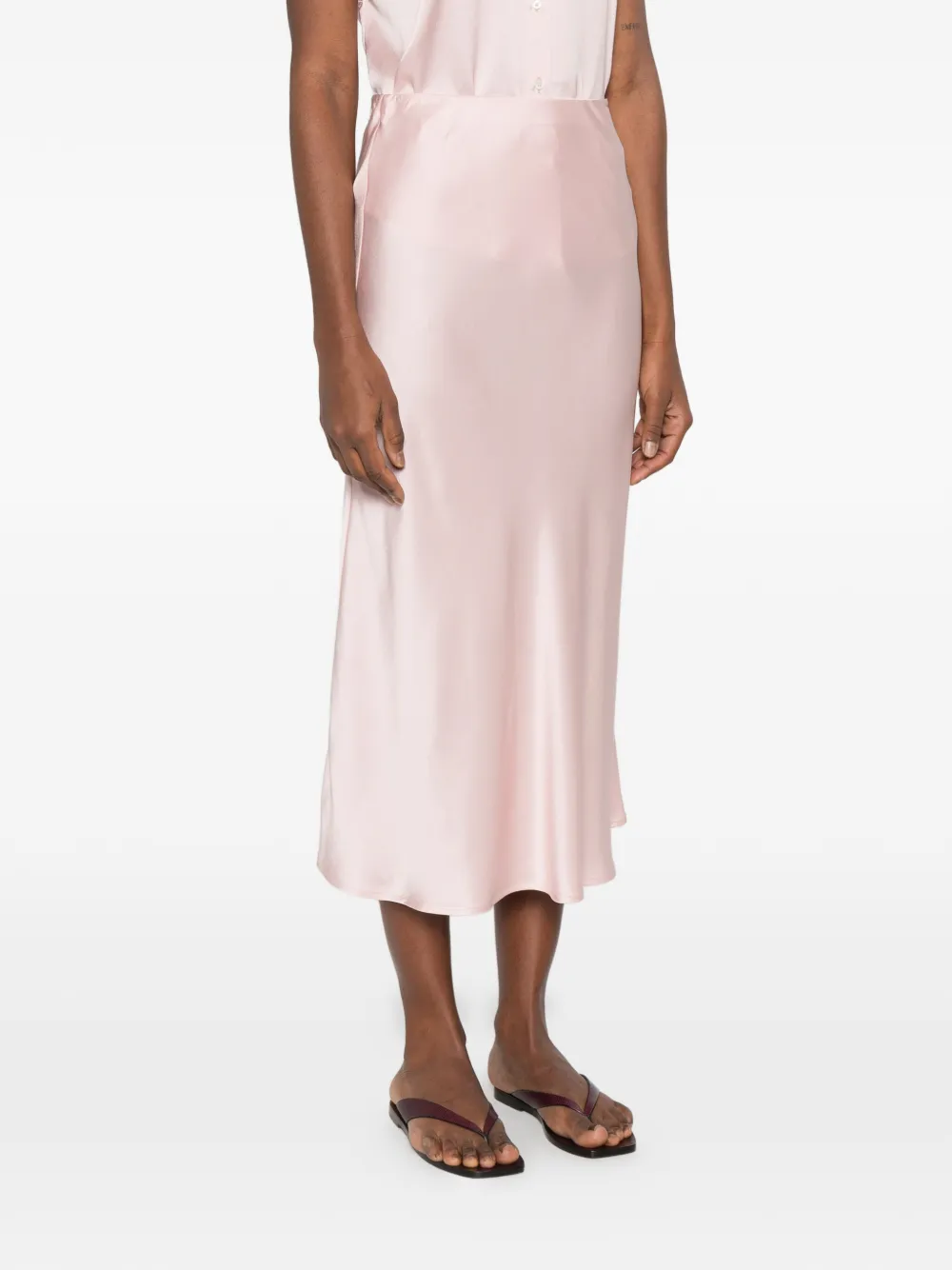 Ottod'ame Pink Midi Skirt 