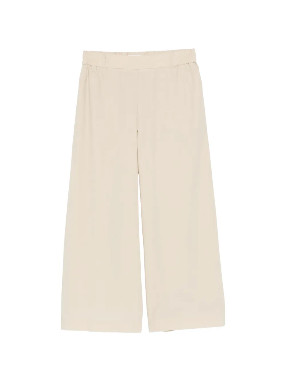 Ottod'ame Elastic-waistband Trousers In Neutral