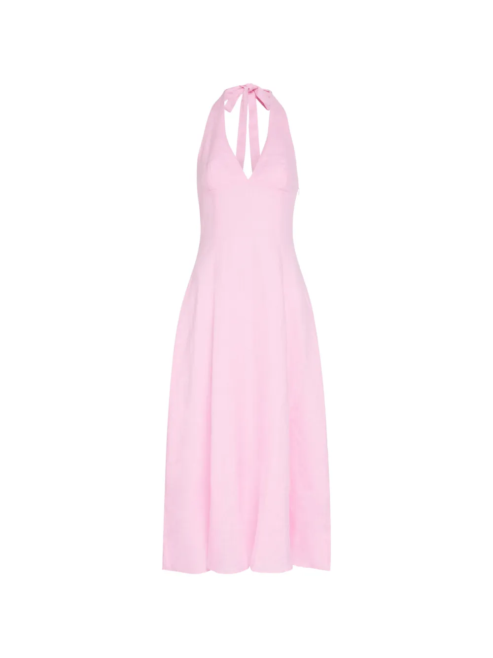 Faithfull the Brand Marais V-neck midi dress - Rosa