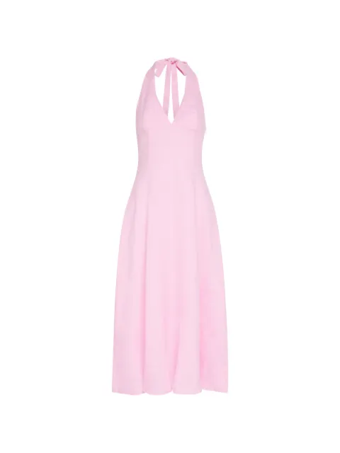 Faithfull the Brand Marais V-neck midi dress