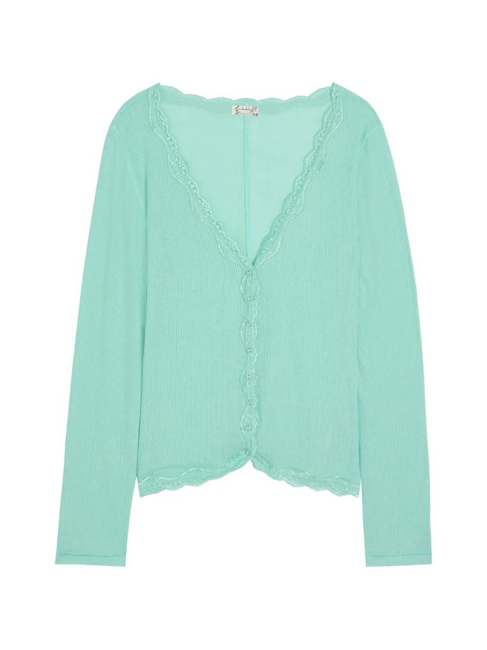 Free People Big Love buttoned cardigan - Verde