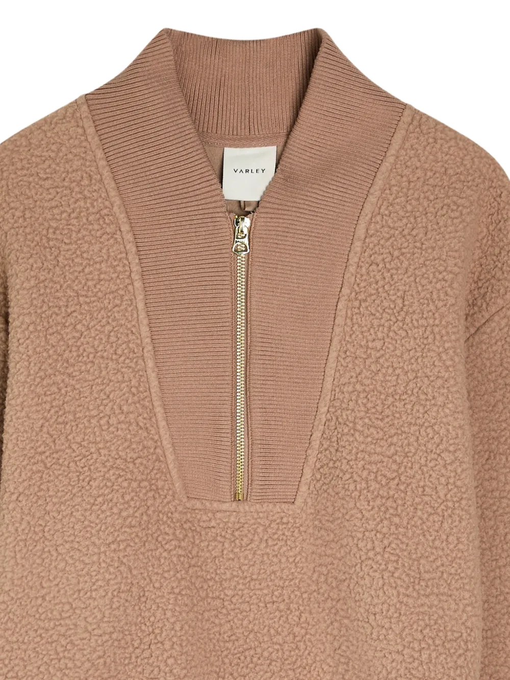  Varley Mumford Half-zip Sweater - Neutrals 