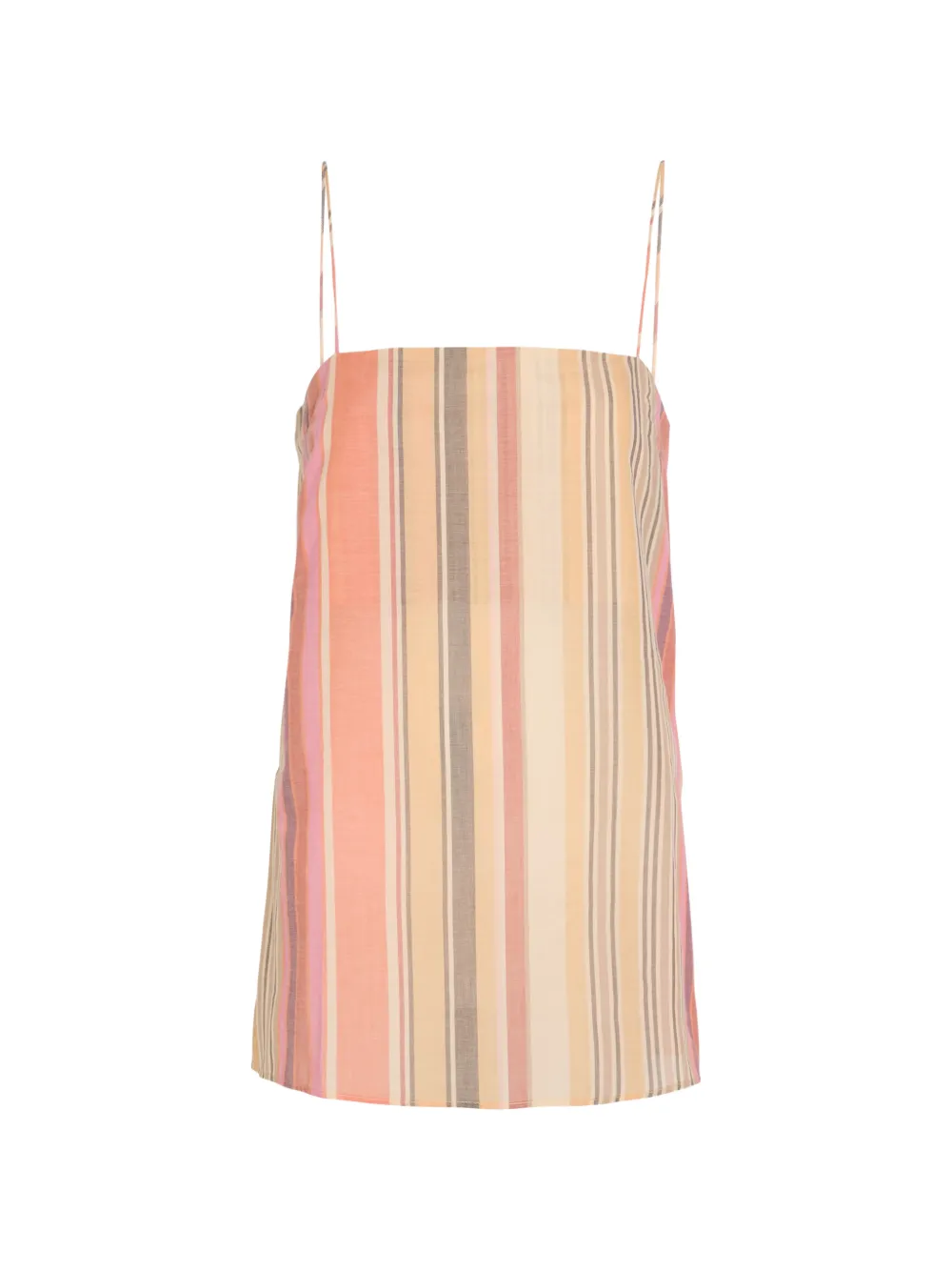 Faithfull the Brand Aina striped camisole - Orange
