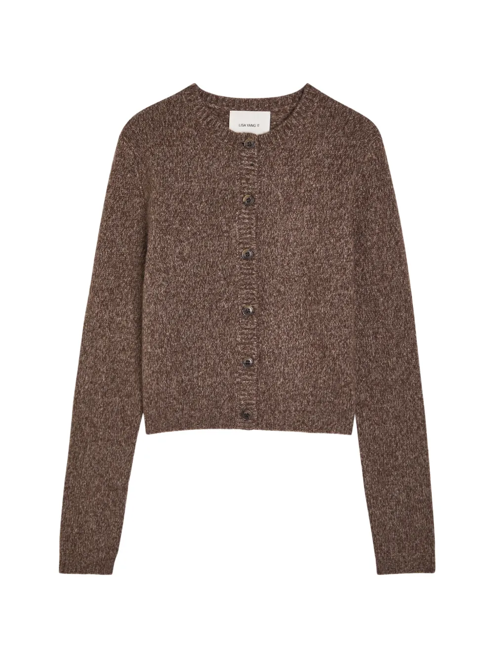 Lisa Yang Felicia buttoned knitwear - Marrone