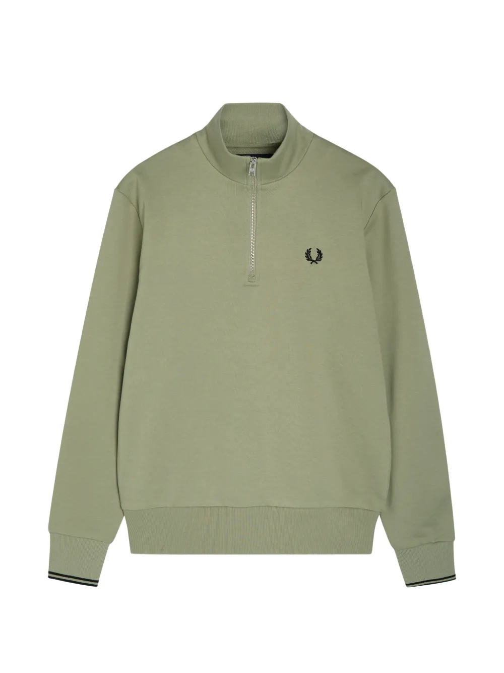 Fred Perry half-zip sweatshirt - Verde