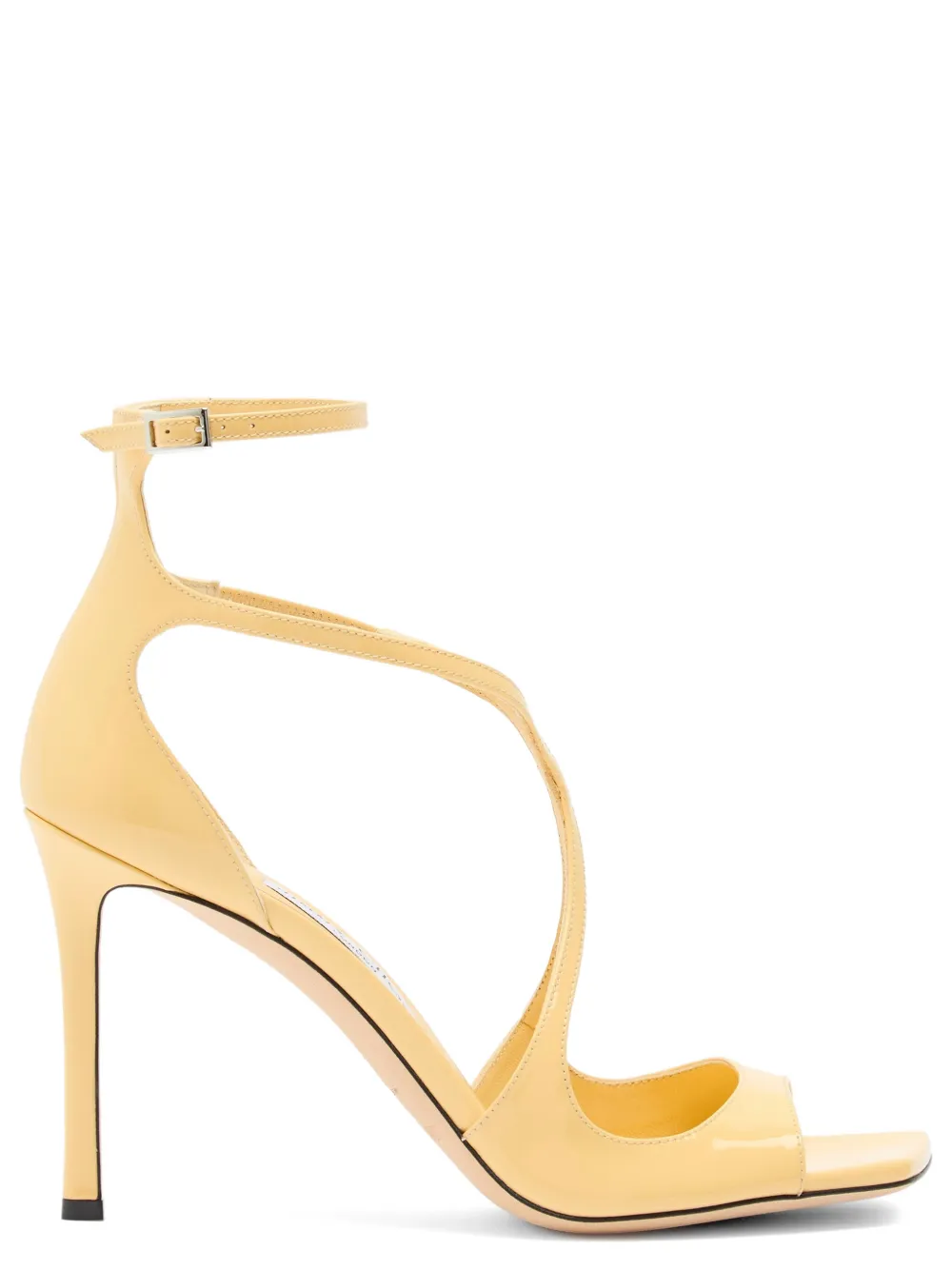 Jimmy Choo Azia ankle-strap sandals Geel