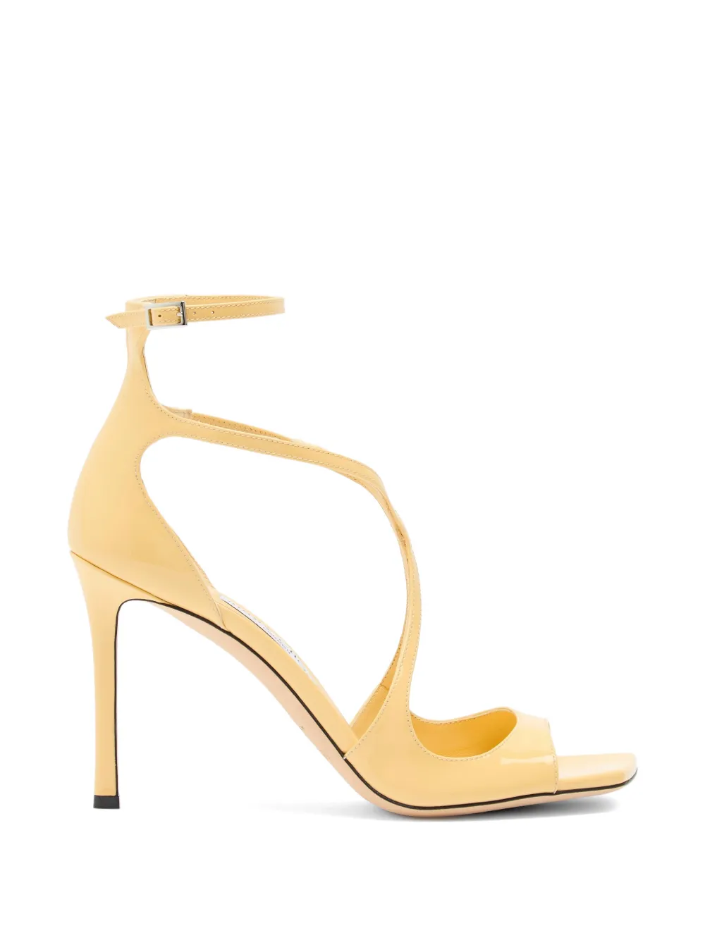 Jimmy Choo Azia ankle-strap sandals Geel