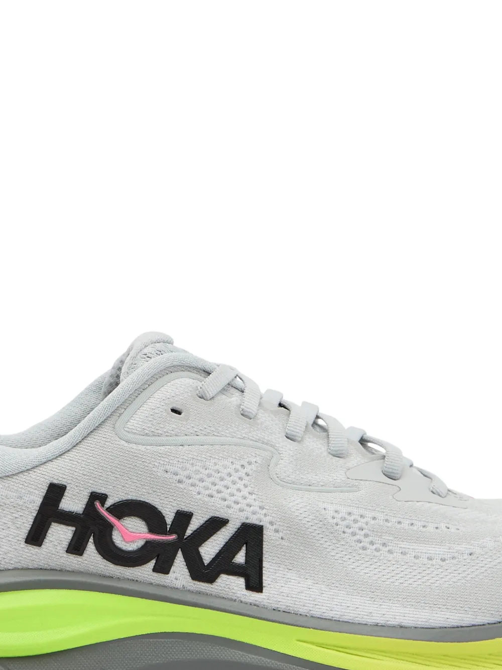 HOKA Sneakers met logo-reliëf Grijs