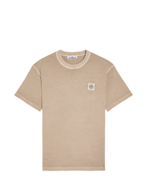 Stone Island ringer patch T-shirt