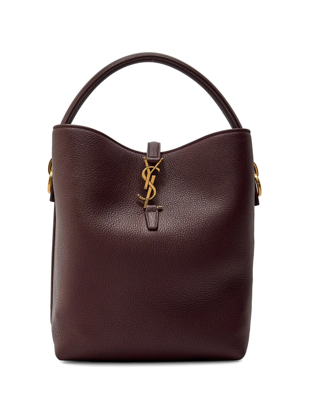 Saint Laurent Beuteltasche mit Logo - Braun