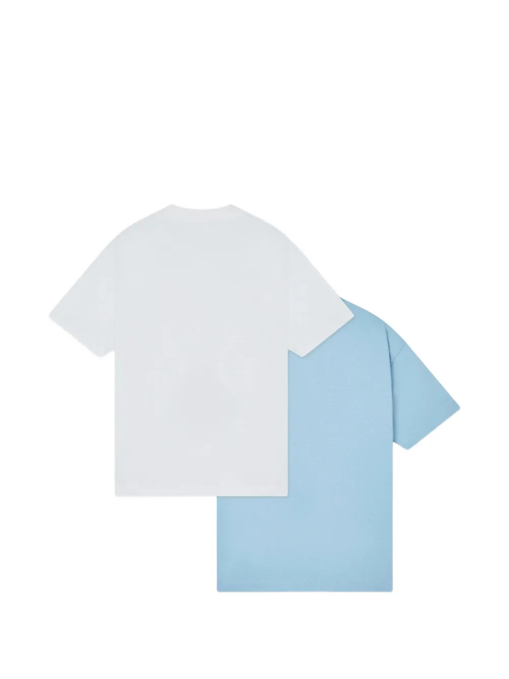 Emporio Armani Kids Twee T-shirts met print Wit