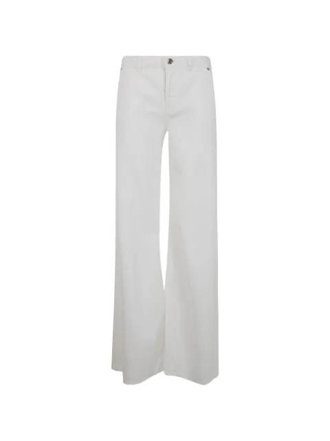 Blumarine belt-loop buttoned jeans