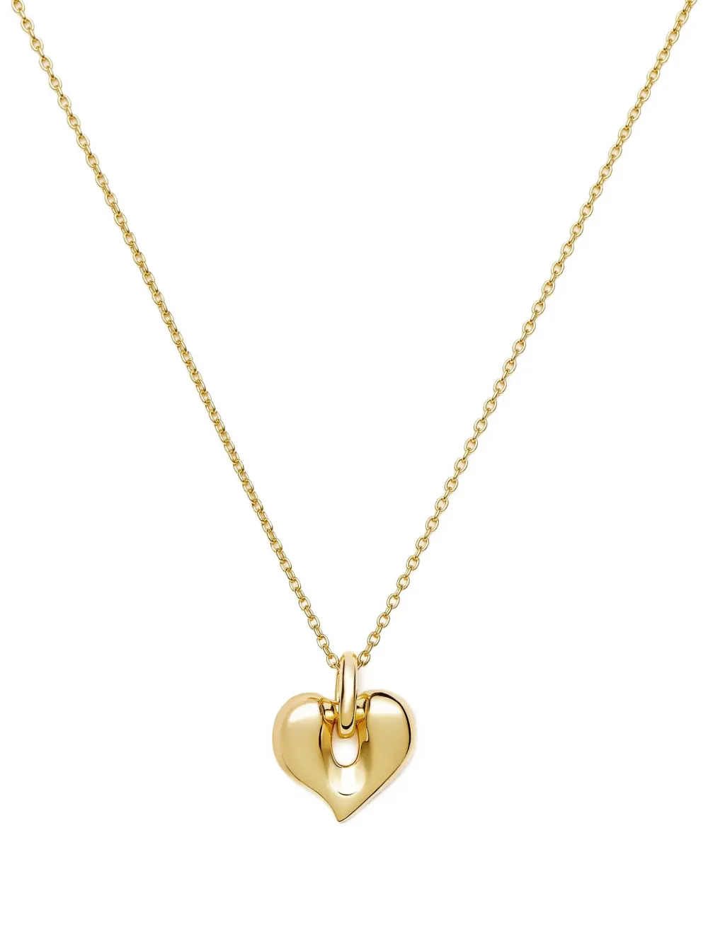 Missoma molten heart-pendant necklace - Oro
