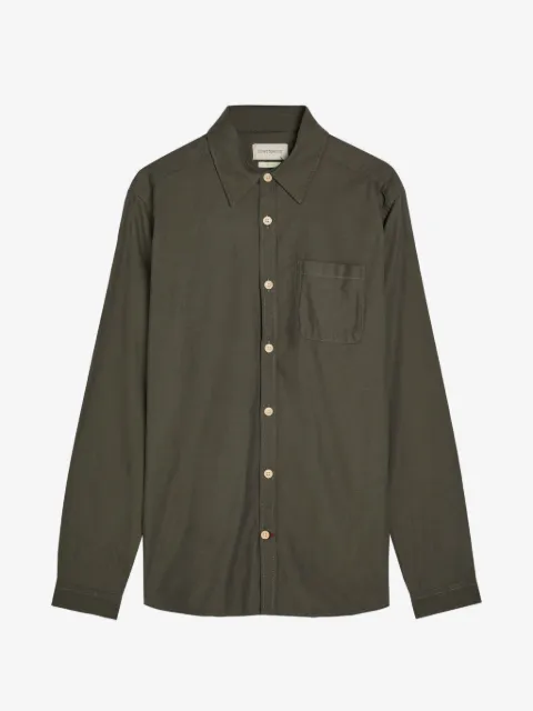 Oliver Spencer chemise New York Special en coton à rayures