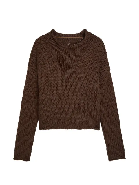 Free People knitted crew-neck jumper