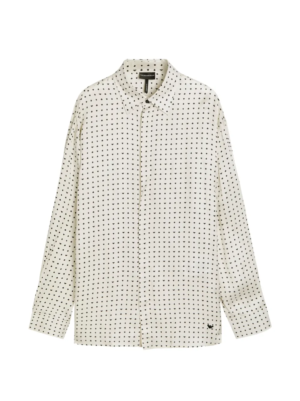 Emporio Armani patterned shirt - Nude