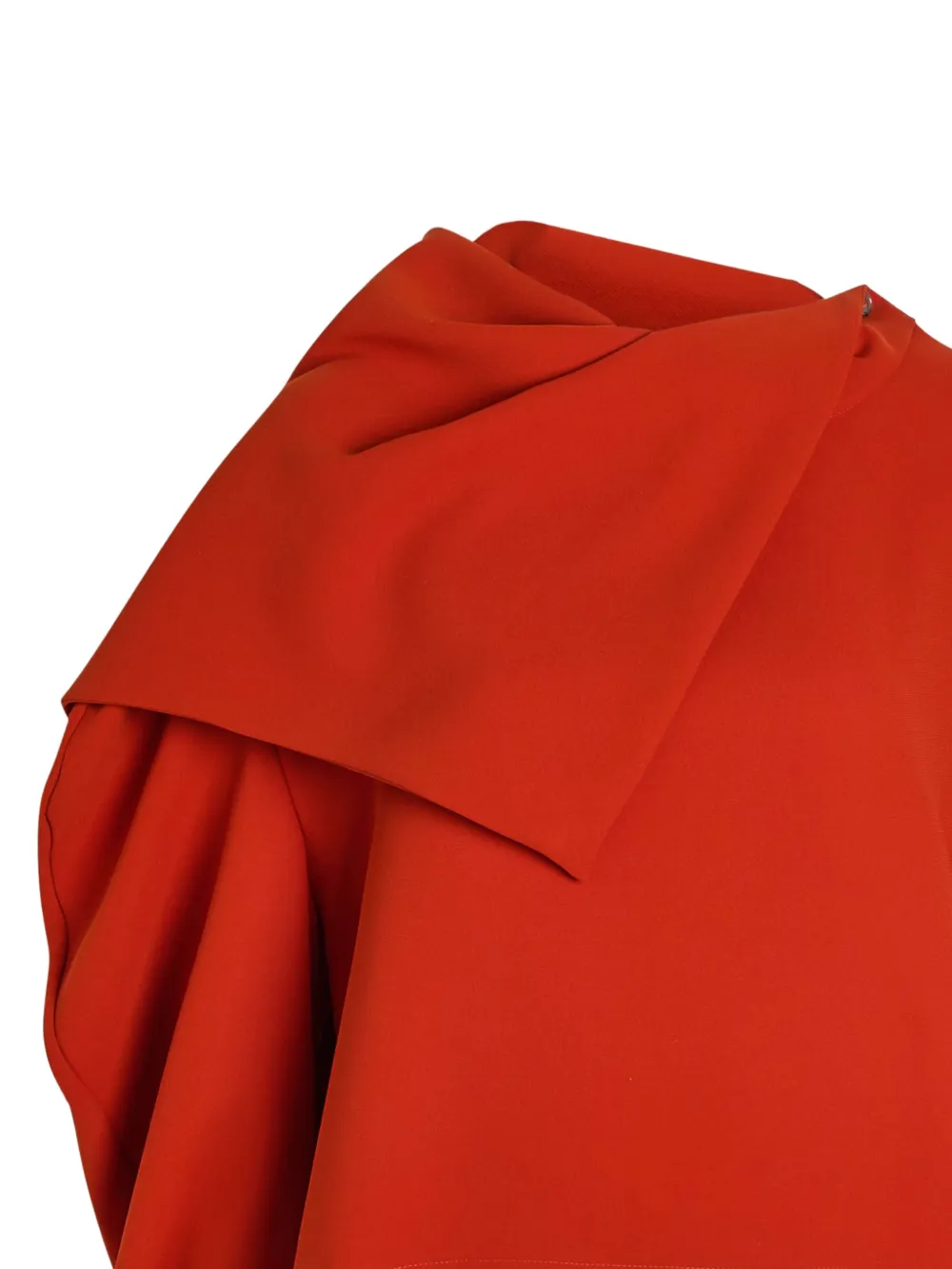  A.w.a.k.e. Mode Draped Blouse - Orange 