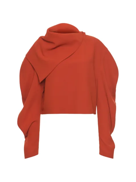 A.W.A.K.E. Mode blouse à design drapé