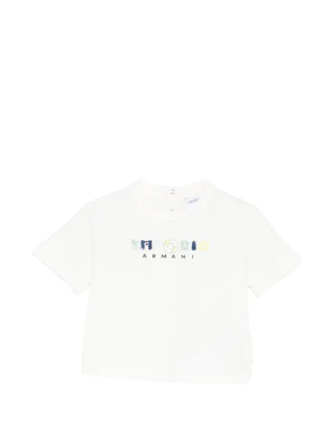 Emporio Armani Kids logo short-sleeve T-shirt