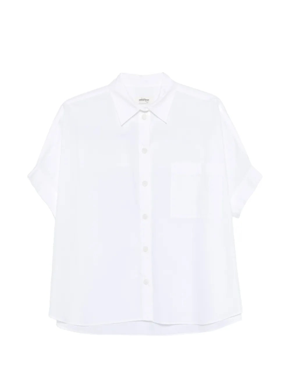Ottod'ame Chest-pocket Shirt In White