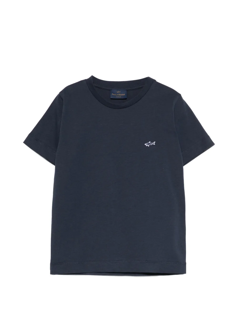 Paul & Shark logo-embroidered T-shirt - Blu