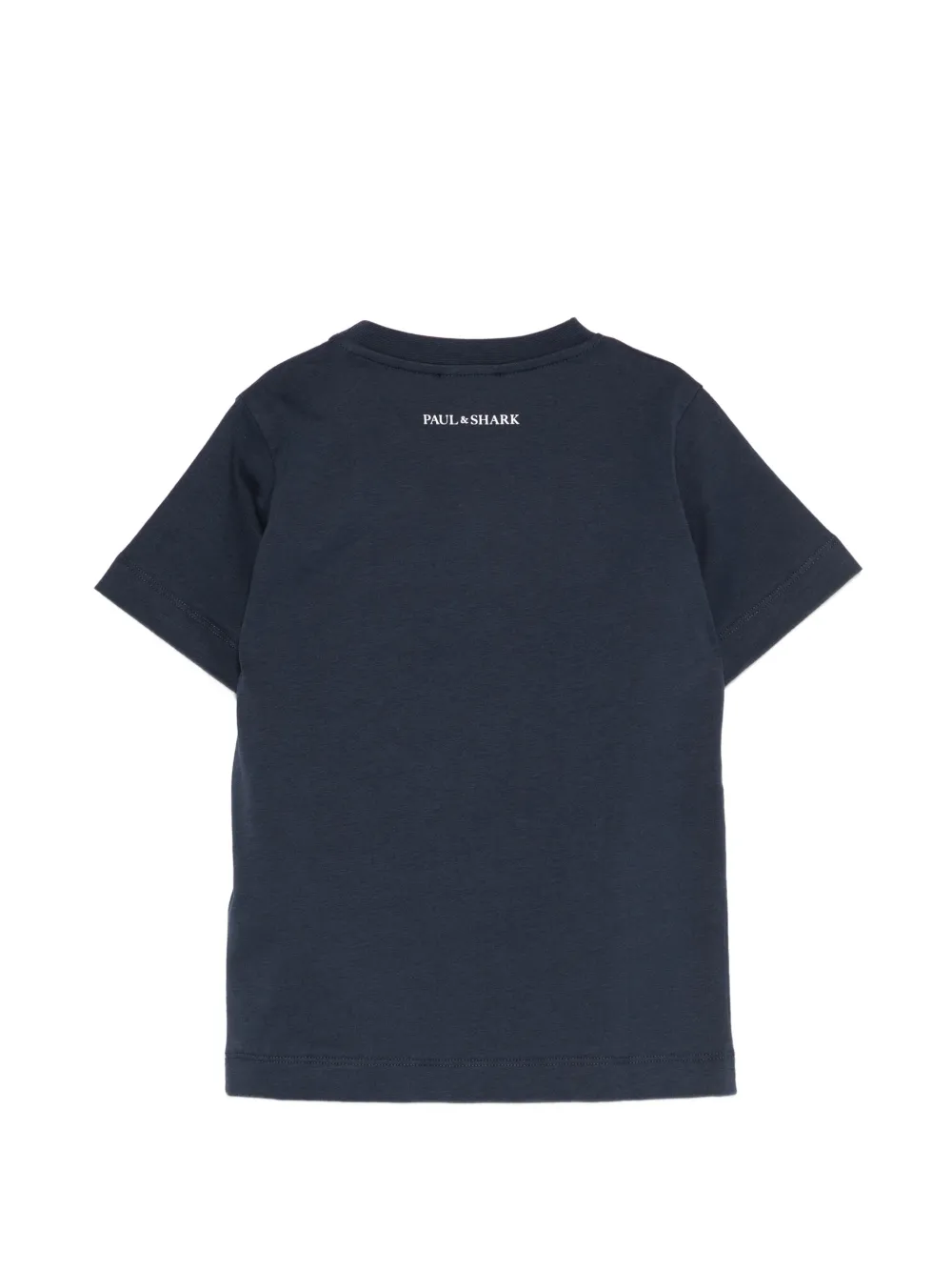  Paul & Shark Junior Logo-embroidered T-shirt - Blue 