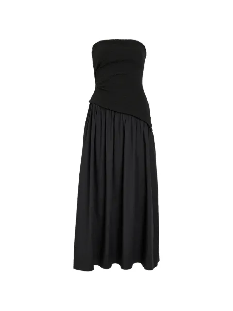 STAUD vestido asimétrico Nia
