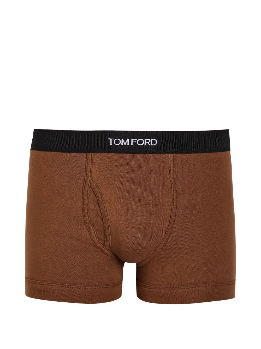 TOM FORD logo-brand boxer - Marrone