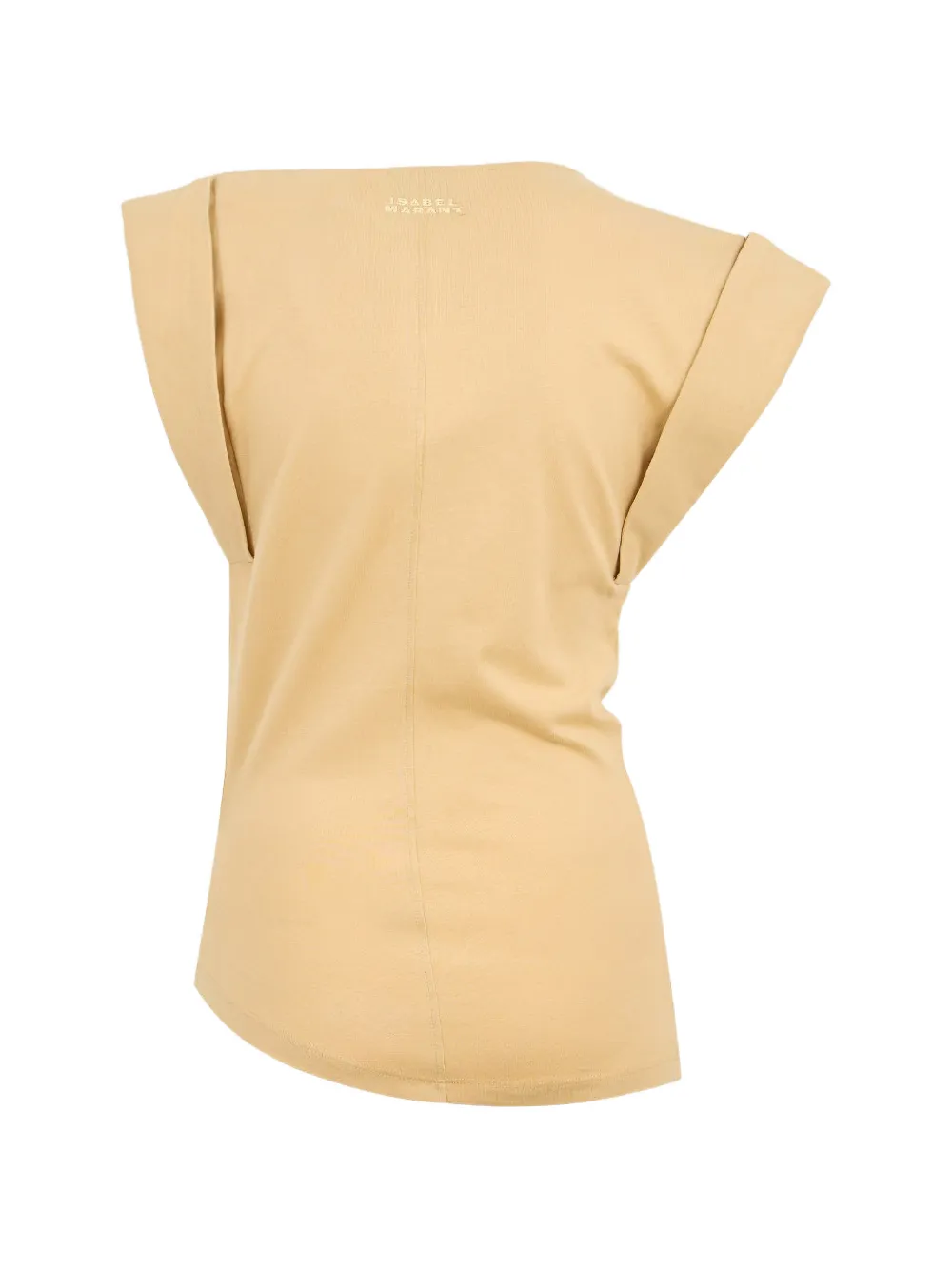 ISABEL MARANT Gedrapeerde blouse Beige