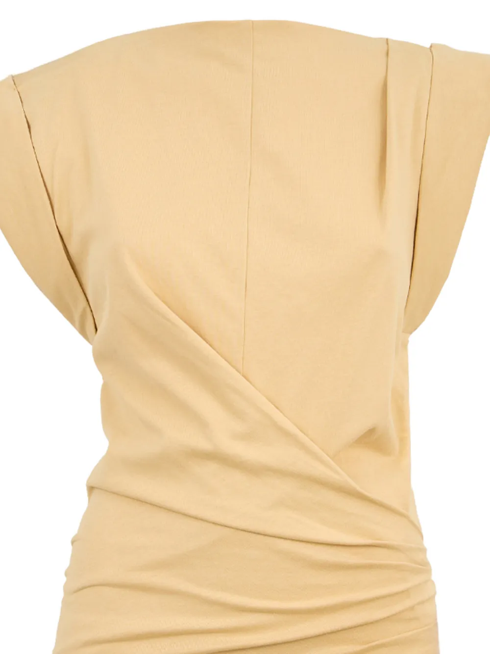 ISABEL MARANT Gedrapeerde blouse Beige
