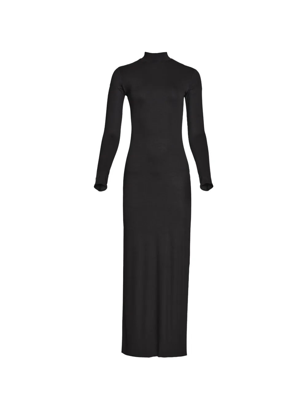 AXEL 113 Alexandra mock-neck maxi dress - Nero
