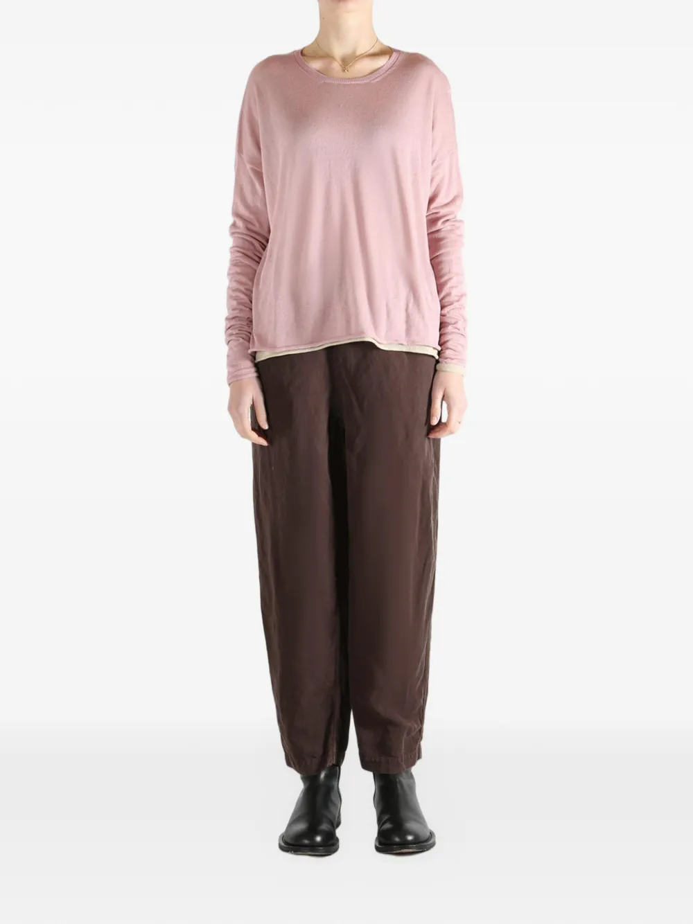  Casey Casey Long-sleeve Top - Pink 